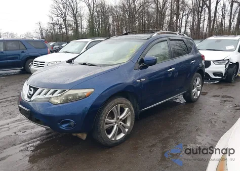 2009 Nissan Murano Le from USA, damaged, VIN JN8AZ18W69W209086